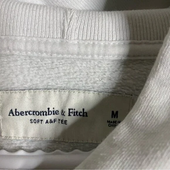 Abercrombie & Fitch Off-White Pride Love Flip Sequin Sweatshirt Hoodie - Picture 5 of 13